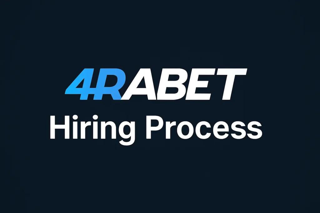 4rabet hiring process