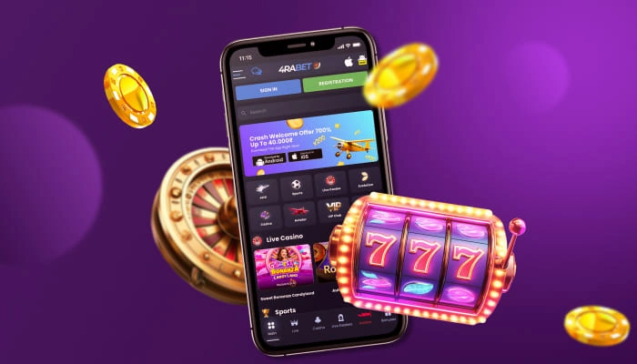 4rabet mobile casino app